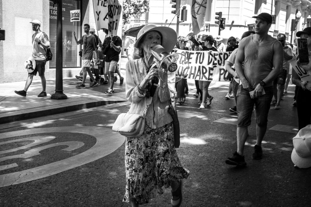 Manifestación en Madrid por los afectados de la riada de Valencia